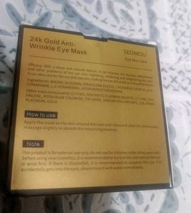 Anti-wrinkle eye mask