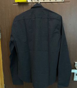 DeFacto Black Solid Shirt