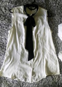 Elegant Bow Tie Blouse