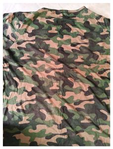 Hardly Used Camouflage Print T-Shirt 42 to 44 Size
