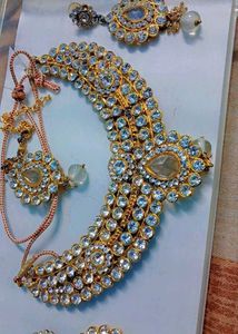 Golden And Silver Necklace