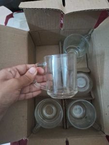 🍷 Luxury Glass For Coffee Set Of 5! Sale