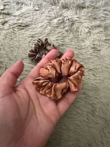 Set of 3 Satin Scrunchies