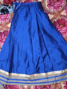 Embroidered Kurta with Long Skirt