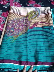 simple and soft saree