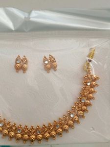 Traditional Indian Necklace &amp; Earring Set