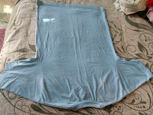 Light Blue T-Shirt with Cute Cat Design