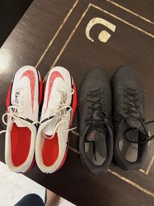 Nike Phantom and black football boots