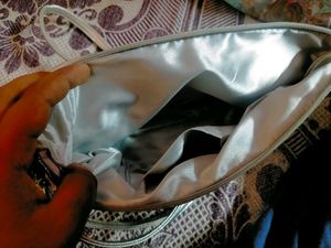 Party Ware Hand Bag With Stones