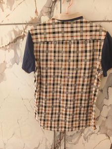 Polo White Super Slim Fit Check Shirt