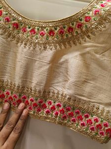 heavy handwork blouse