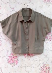 Stylish Women's Olive Green Top