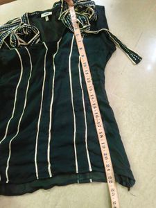 Chic Striped Black Tunic from England