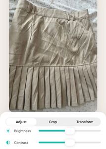 skort pleated