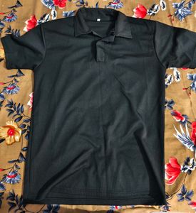 Classic Black Polo T-Shirt