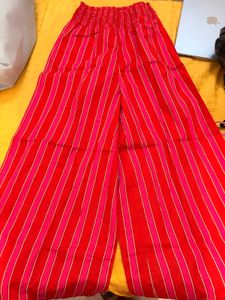 Vibrant Striped Palazzo Pants
