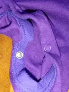 Purple Baby Romper