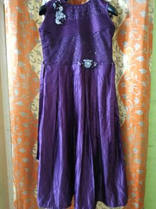 Beautiful Purple Gown