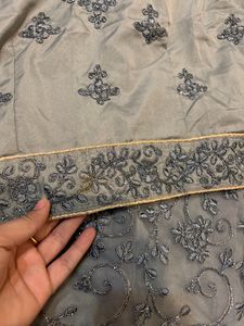 Partwear Grey Lehnga