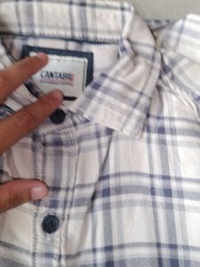 Men's Plaid Button-Up Shirt