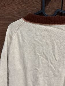 Cozy V-Neck Knit Sweater