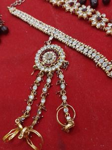 Bridal Jewellery(mahroon)