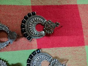 Boho Tribal Earrings and beautiful long necklace