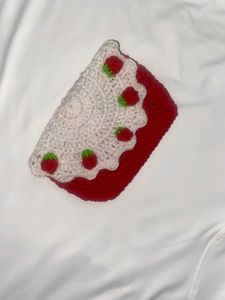 Strawberry Crochet Bag