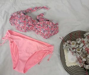 Cute Floral Bikini Set