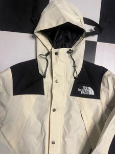 The North Face Cream &amp; Black Jacket