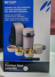 Tiger Stainless Steel Lunch Box