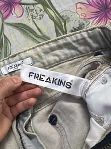 Baggy Light Wash Cargo Jeans