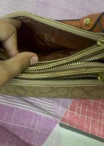 Coach Monogram Crossbody Bag