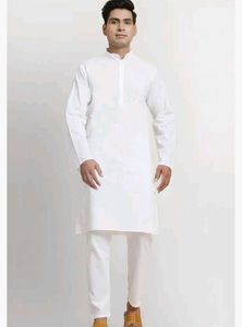 Men's White Kurta