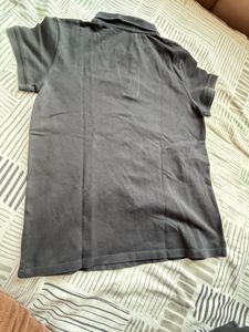 Benetton Dark Grey Polo Shirt