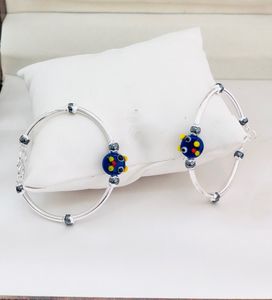 Pure Silver Kids Kada (wt:-9.100g)