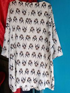 Patterned Tunic Dress