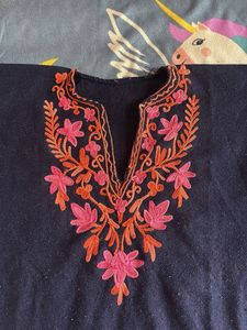 Embroidered Kurta Pheran for kids