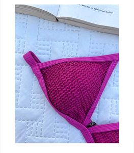 Magenta Bikini Top