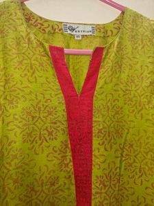 Westside Women's Printed Cotton Kurta