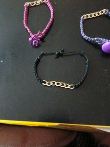 Boho Chain & Macrame Bracelets