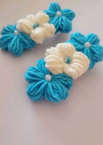 Floral Hair Clip Set