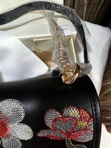 Coach Floral Embroidered Crossbody Bag