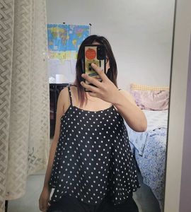 Chic Polka Dot Camisole Top