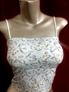 125 Round Elastic Strap Camisoles