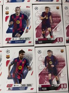 FC Barcelona Topps Match Attax Cards Set