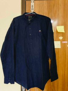 Men's Classic Blue Denim Shirt