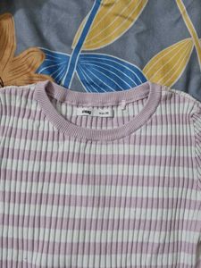 Striped Long Sleeve Top