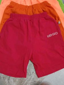 unisex Bundle of 4 Colorful Shorts