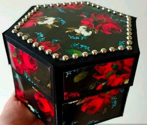 Floral Hexagon Explosion Box